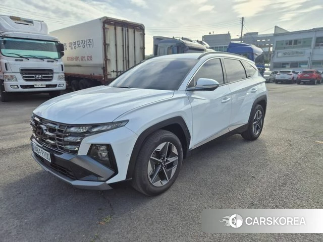 Hyundai The New Tucson (NX4) 2025 Белый двухцветный из Кореи