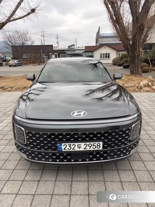 Hyundai Grandeur Hybrid (GN7) 2023 Серый из Кореи