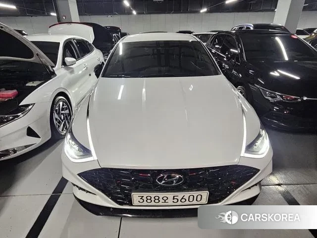 Hyundai Sonata (DN8) 2021 Белый из Кореи