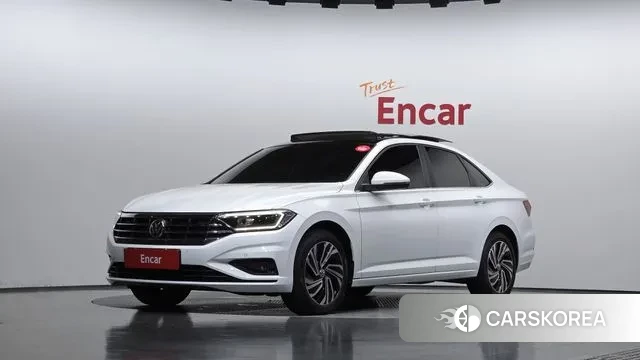 Volkswagen 7th Generation of Jetta 2021 Белый из Кореи