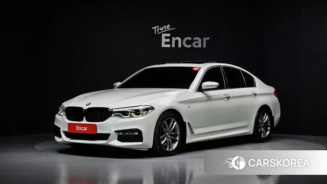 BMW 5 Series (G30) 2018 Белый из Кореи