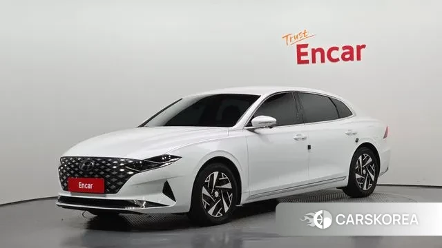 Hyundai The New Grandeur IG Hybrid 2021 Белый из Кореи