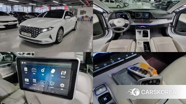 Hyundai The New Grandeur IG 2021 Белый из Кореи