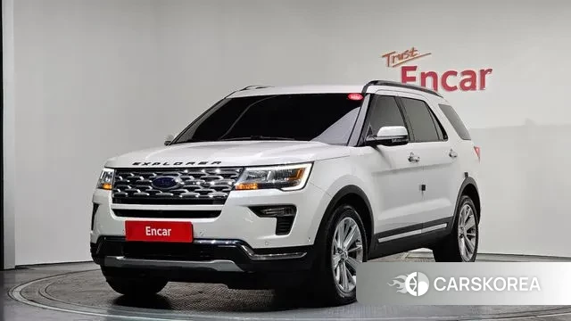 Ford Explorer 2019 Белый из Кореи