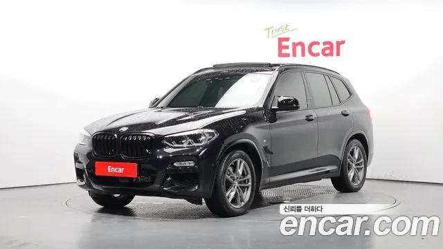 BMW X3 (G01) 2019 Черный из Кореи