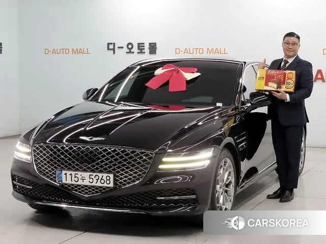 Genesis G80 (RG3) 2020 Черный из Кореи