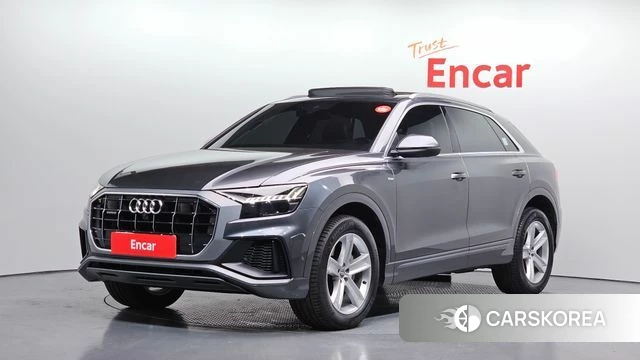 Audi Q8 (4M) 2021 Серый из Кореи