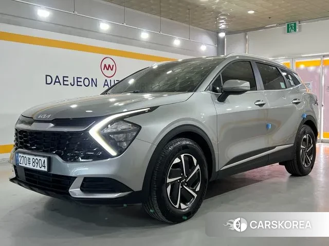 Kia Sportage 5th Generation Hybrid 2023 Серебристо-серый из Кореи