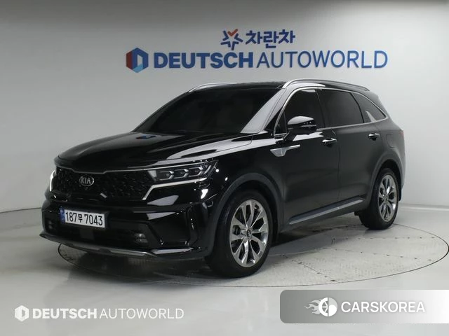 Kia Sorento 4th Generation 2020 Черный из Кореи
