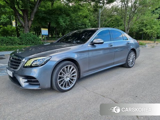 Mercedes-Benz S-Class W222 2020 Серый из Кореи