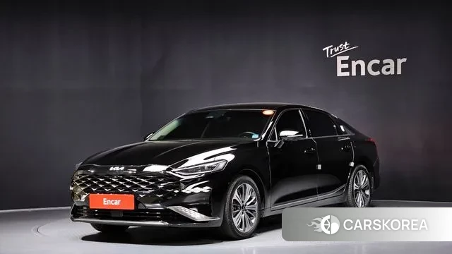 Kia K8 Hybrid 2023 Черный из Кореи