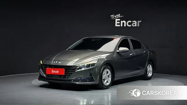 Hyundai Avante (CN7) 2021 Серый из Кореи