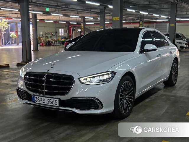 Mercedes-Benz S-Class W223 2025 Белый из Кореи