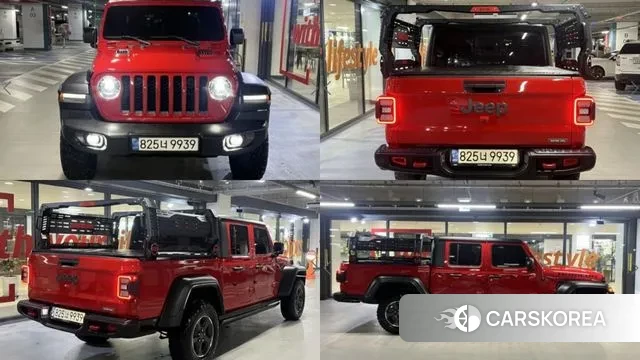 Jeep Gladiator (JT) 2022 Красный из Кореи