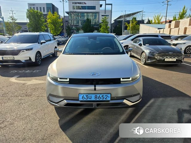 Hyundai Ionic 5 2021 Серебристо-серый из Кореи