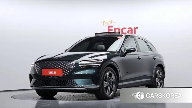 Genesis Electrified GV70 2022 Зеленый из Кореи