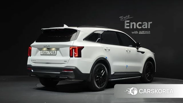 Kia The New Sorento 4th Generation 2024 Белый из Кореи