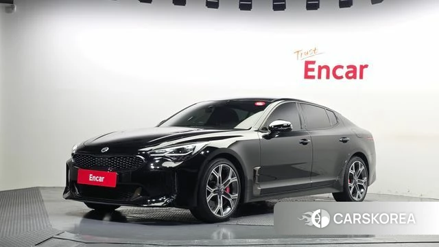 Kia Stinger 2020 Черный из Кореи