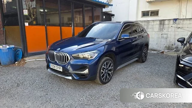 BMW X1 (F48) 2022 Синий из Кореи