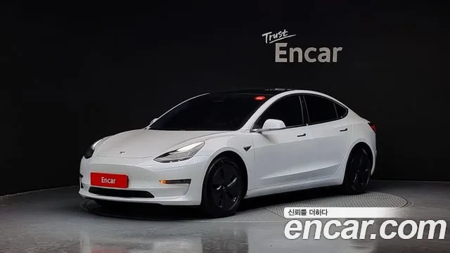 Tesla Model 3 2020 Белый из Кореи