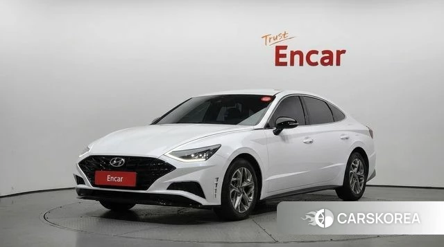 Hyundai Sonata (DN8) 2021 Белый из Кореи