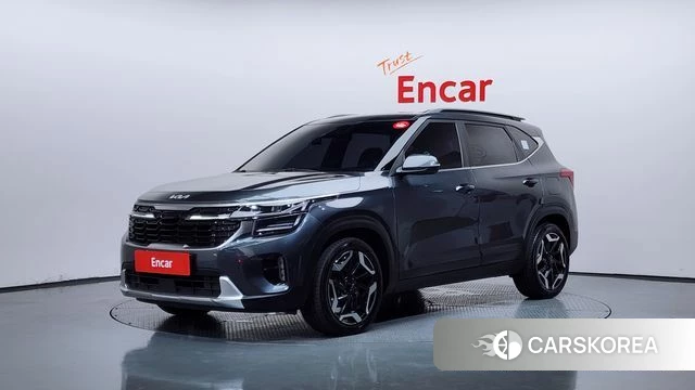 Kia The New Seltos 2023 Серый из Кореи
