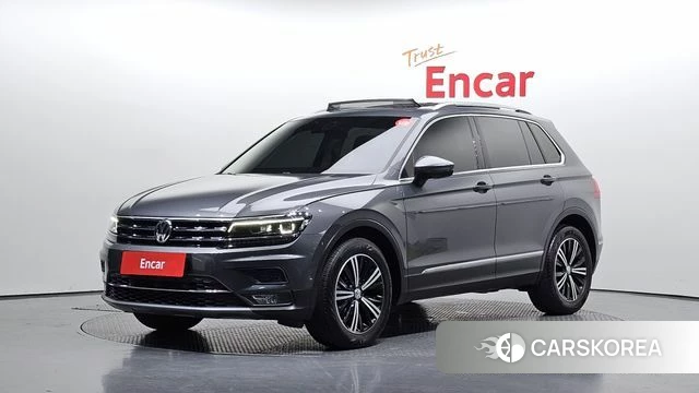 Volkswagen Tiguan second Generation 2020 Серый из Кореи