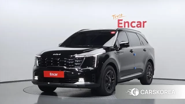 Kia The New Sorento 4th Generation 2023 Черный из Кореи
