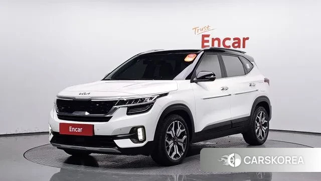 Kia Seltos 2022 Белый из Кореи