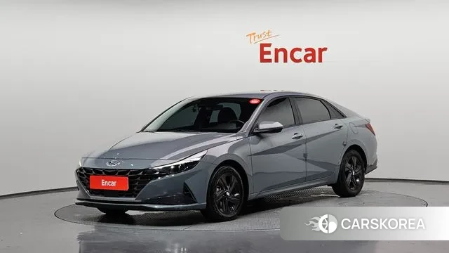 Hyundai Avante Hybrid (CN7) 2021 Серый из Кореи