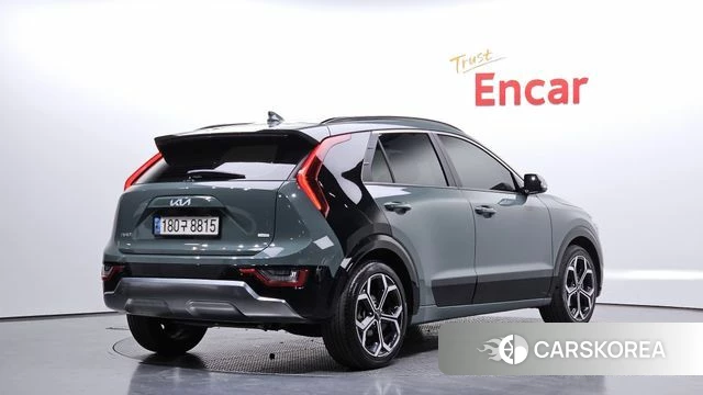 Kia Di Ol Nu Niro 2022 Зеленый из Кореи