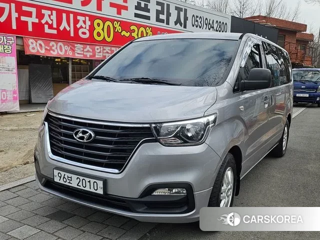 Hyundai The New Grand Starex 2018 Серебристо-серый из Кореи