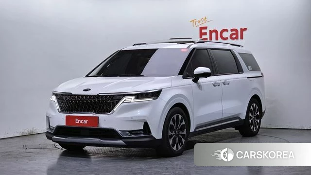Kia Carnival 4th generation 2021 Белый из Кореи