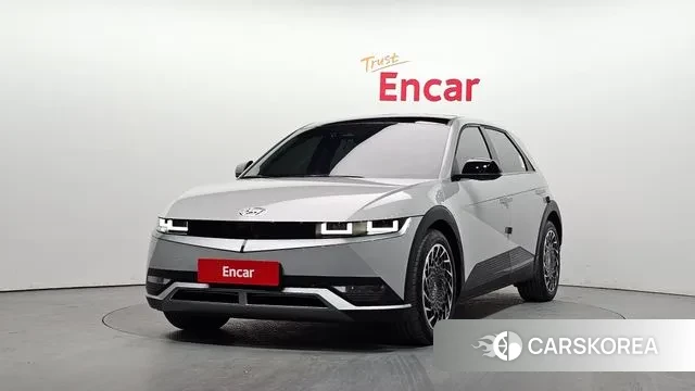 Hyundai Ionic 5 2023 Серебряный двухцветный из Кореи