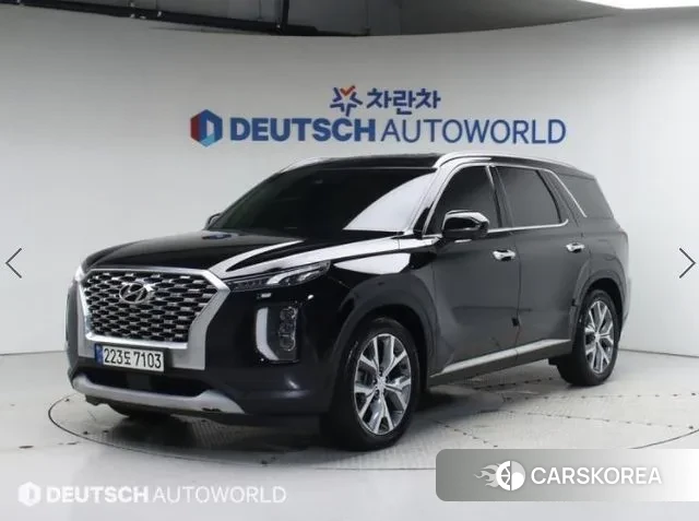 Hyundai Palisade 2020 Черный из Кореи