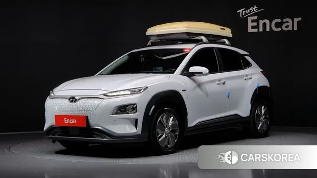 Hyundai Kona Electric 2020 Белый из Кореи