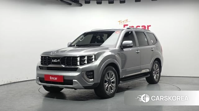 Kia Mohave Master 2023 Серебристо-серый из Кореи