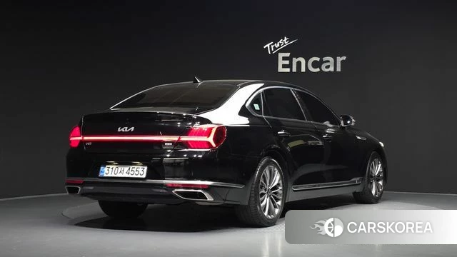 Kia The New K9 2nd generation 2022 Черный из Кореи