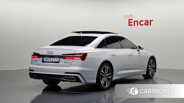 Audi A6 (C8) 2023 Белый из Кореи