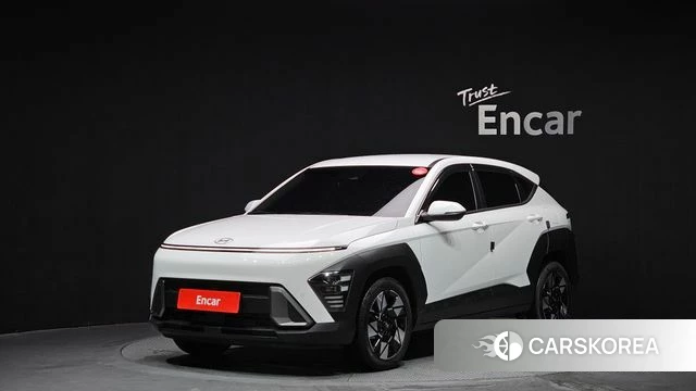 Hyundai Kona (SX2) 2023 Белый из Кореи