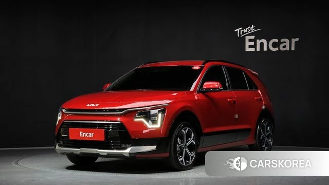 Kia Di Ol Nu Niro 2022 Красный из Кореи