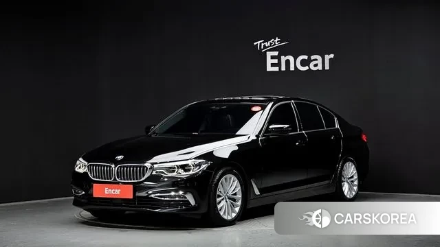 BMW 5 Series (G30) 2019 Черный из Кореи