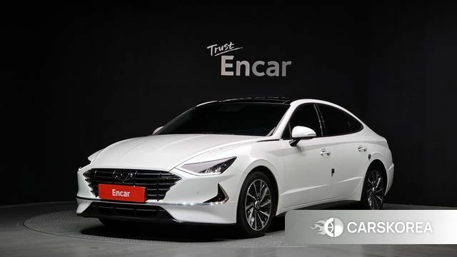 Hyundai Sonata (DN8) 2021 Белый из Кореи