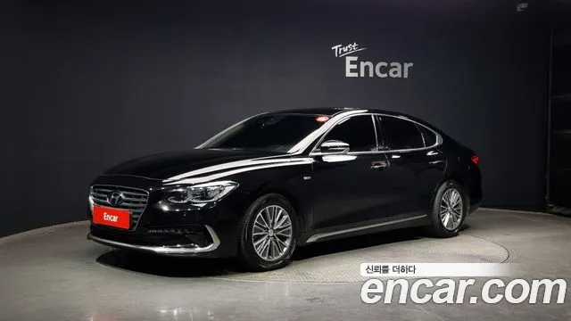 Hyundai Grandeur IG Hybrid 2019 Черный из Кореи