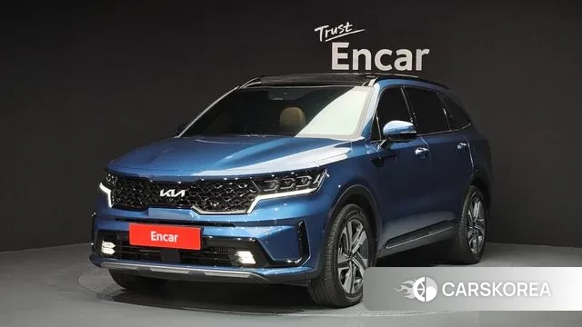 Kia Sorento 4th Generation 2021 Синий из Кореи