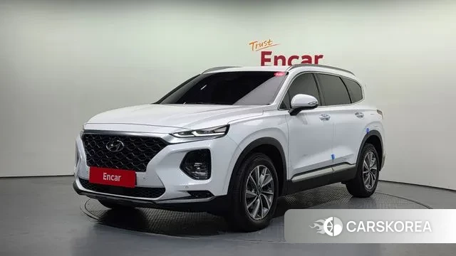 Hyundai Santa Fe TM 2019 Белый из Кореи