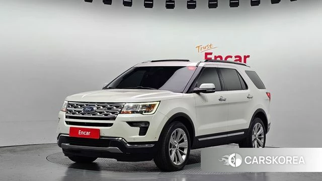 Ford Explorer 2019 Белый из Кореи