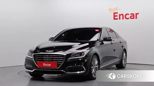 Genesis G80 2018 Черный из Кореи
