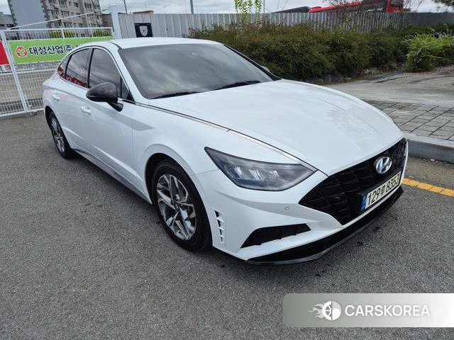 Hyundai Sonata (DN8) 2021 Белый из Кореи