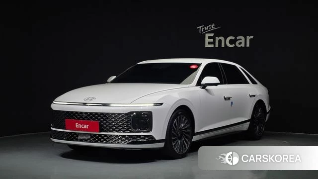 Hyundai Grandeur Hybrid (GN7) 2025 Белый из Кореи